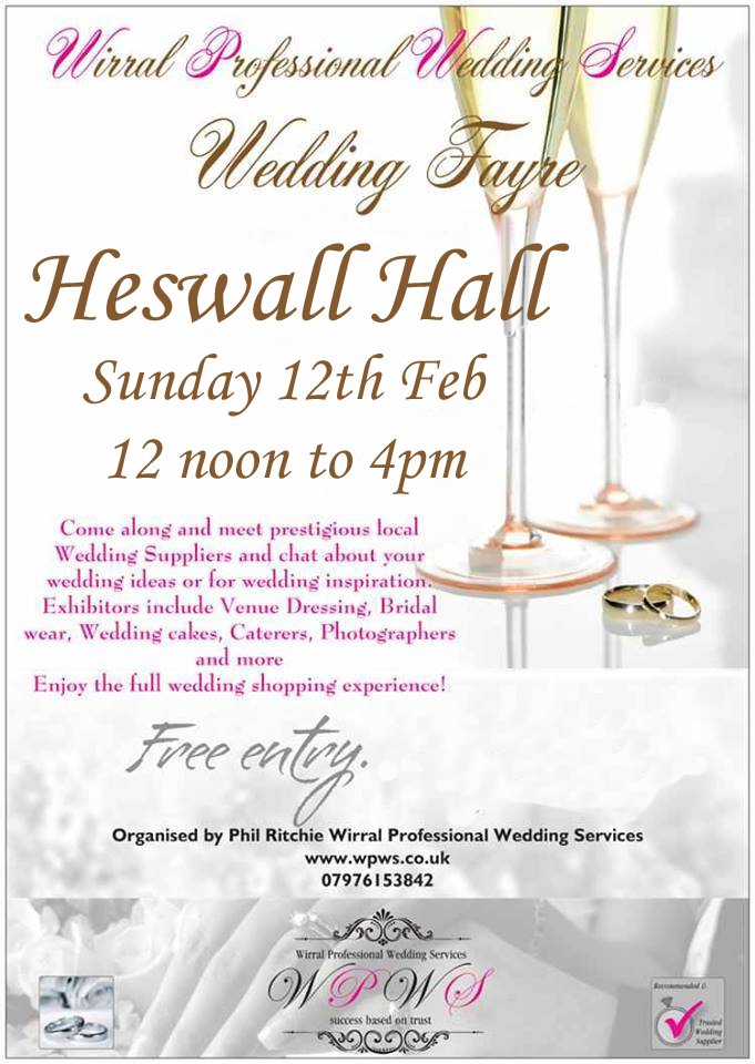 Heswall Hall Fayre, this Sunday 12th Feb at 12 noon