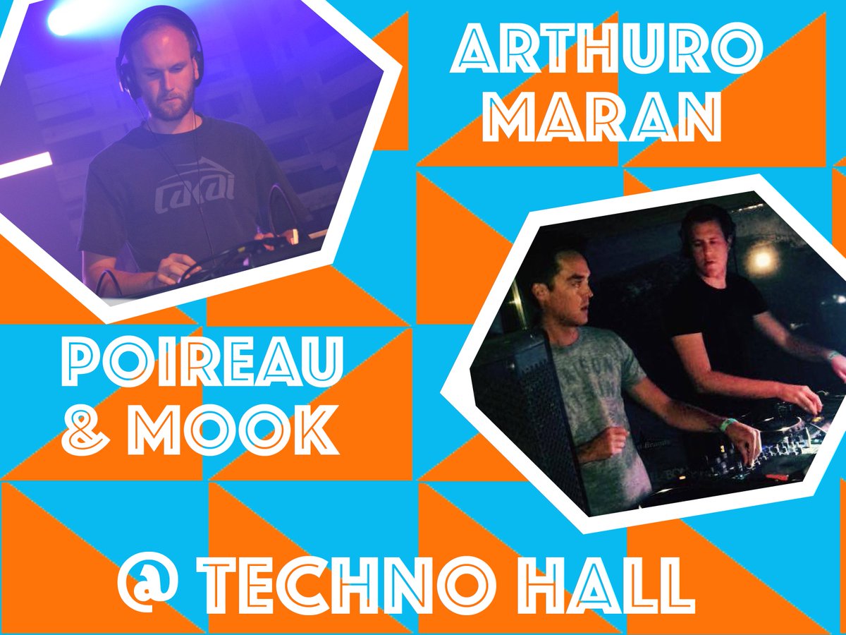 NACHTWACHT_DP's tweet photo. YUPLAAA! Hierbij kondigen we onze eerste 2 dj's aan voor NachtWacht 2017 in onze nieuwe TECHNO HALL: Arthuro maran en Poireau&amp;Mook. #14april https://t.co/QzAAAi3vg6