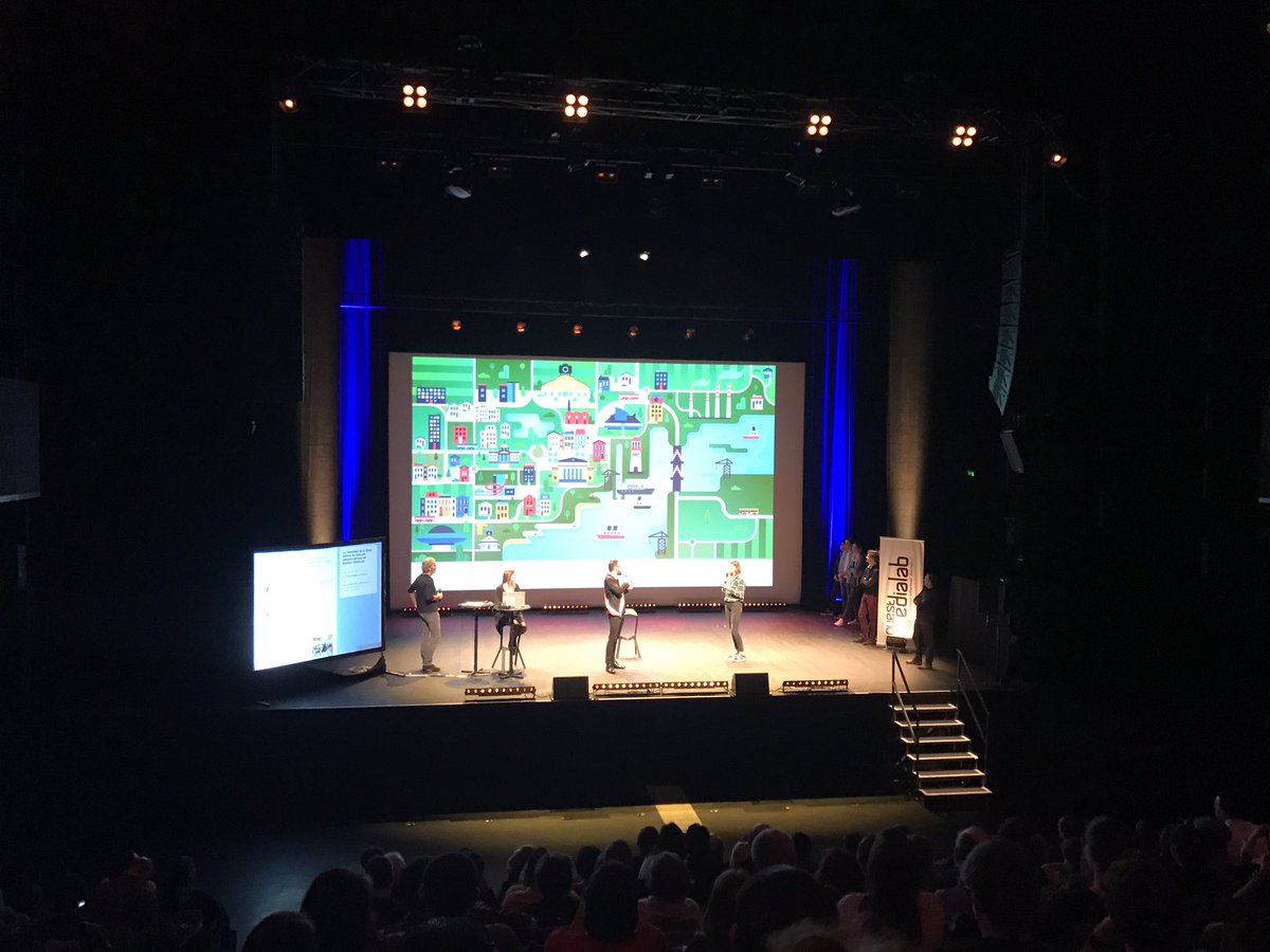 Lesmatelos's tweet photo. Et enfin, une carte interactive vous permettra d'évaluer les projets ! 
#HybLab https://t.co/3LGxxQ6uBH