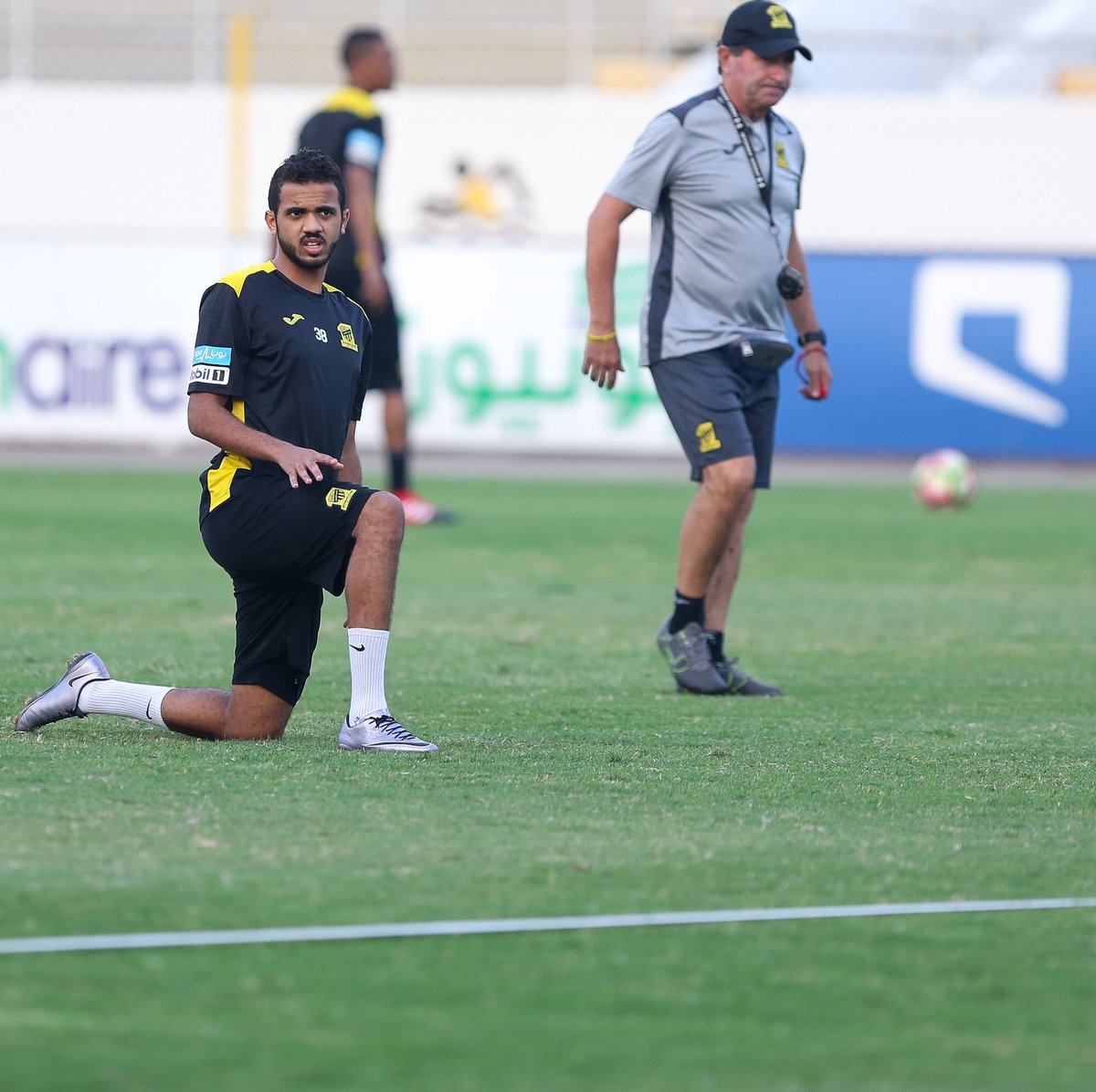 ittihad's tweet photo. صور تدريبات الفريق الكروي الأول اليوم الثلاثاء https://t.co/BdCaqxj1LW