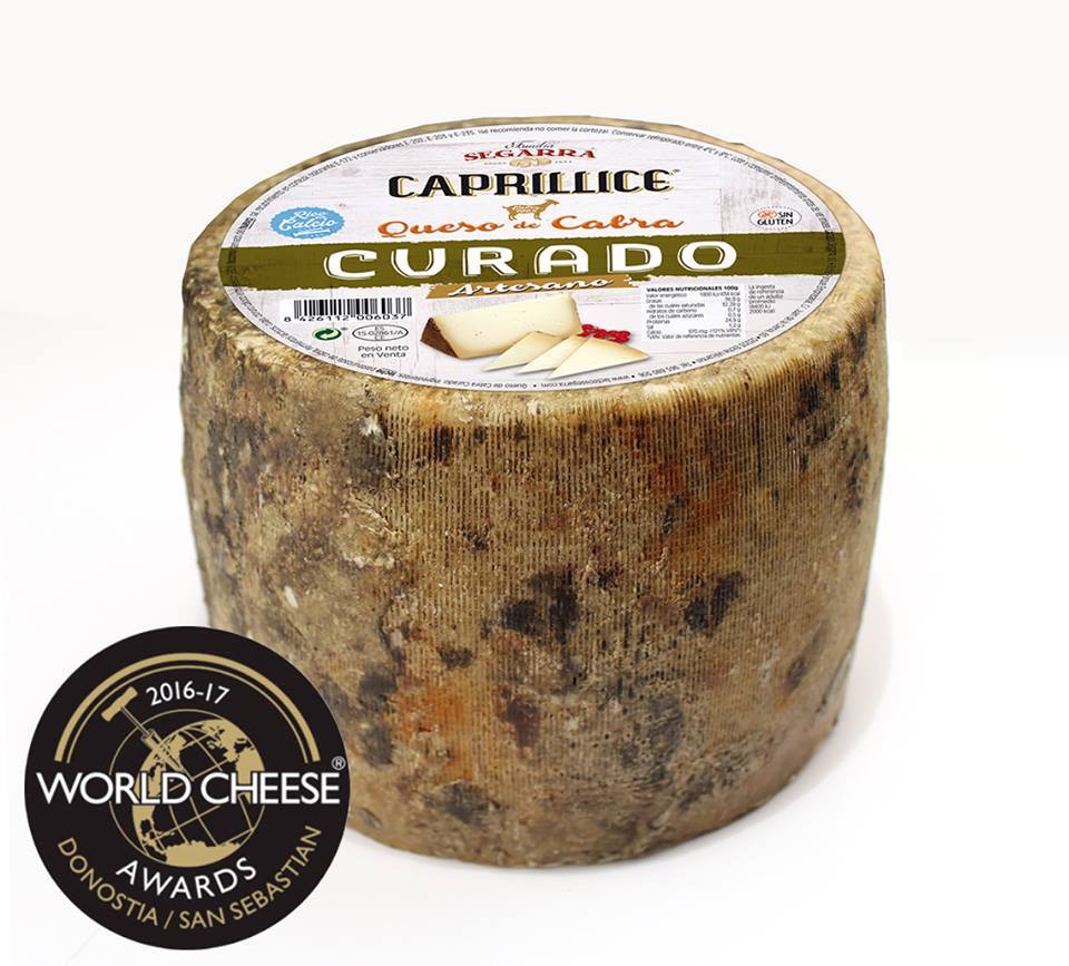 LacteosSegarra's tweet photo. 🏆 Queso Curado #Capricille: Queso premiado con #Bronce en los #WorldCheeseAwards2016: "Da el toque de grandeza en cualquier tabla de quesos" https://t.co/eS4iYWS4bg