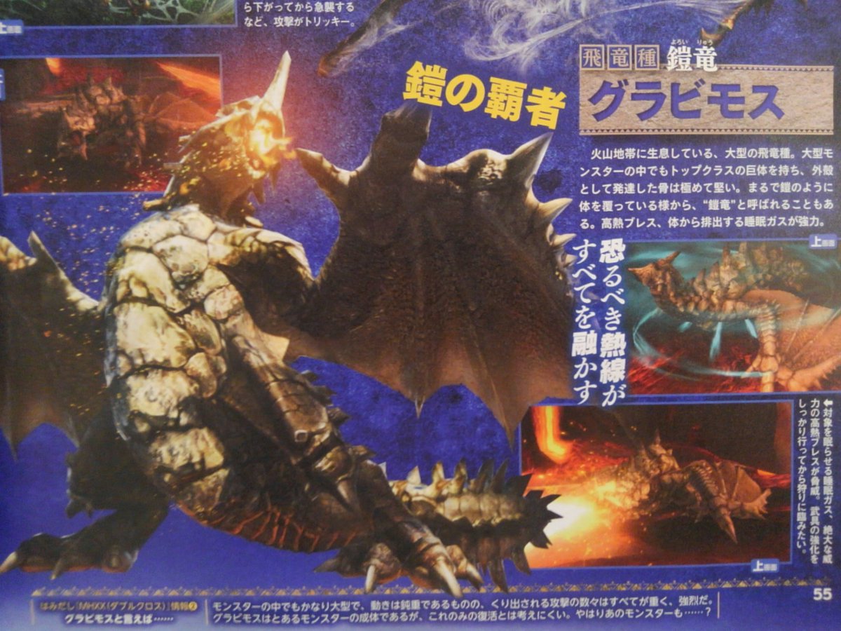 ラムザ Mhxxフラゲ情報ｷﾀ ﾟ ﾟ 二つ名ホロロホルルｷﾀ ﾟ ﾟ ネルスキュラ グラビモス復活ｷﾀ ﾟ ﾟ Mhxx