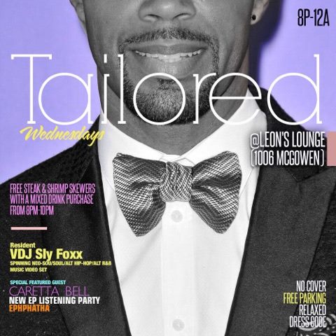 leonslounge's tweet photo. This Weeks Line Up At Leon's Lounge For Info Contact 832.533.1117
#TailoredWednesdays #JazzFridaysAtLeonsLounge #SaturdaysAtLeonsLounge https://t.co/NGGewI7xTP