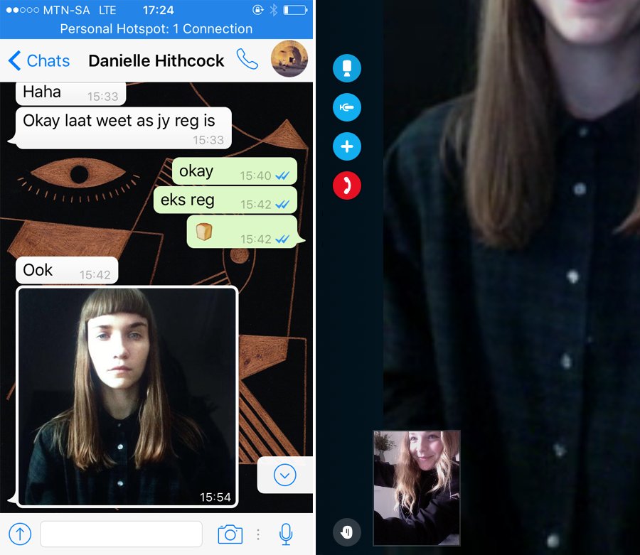 casimir_tv's tweet photo. In the spirit of staying connected with loved ones, we asked photographers to make virtual portraits via video chat: https://t.co/3t9WTdVvpN https://t.co/efUi9Q3DwL