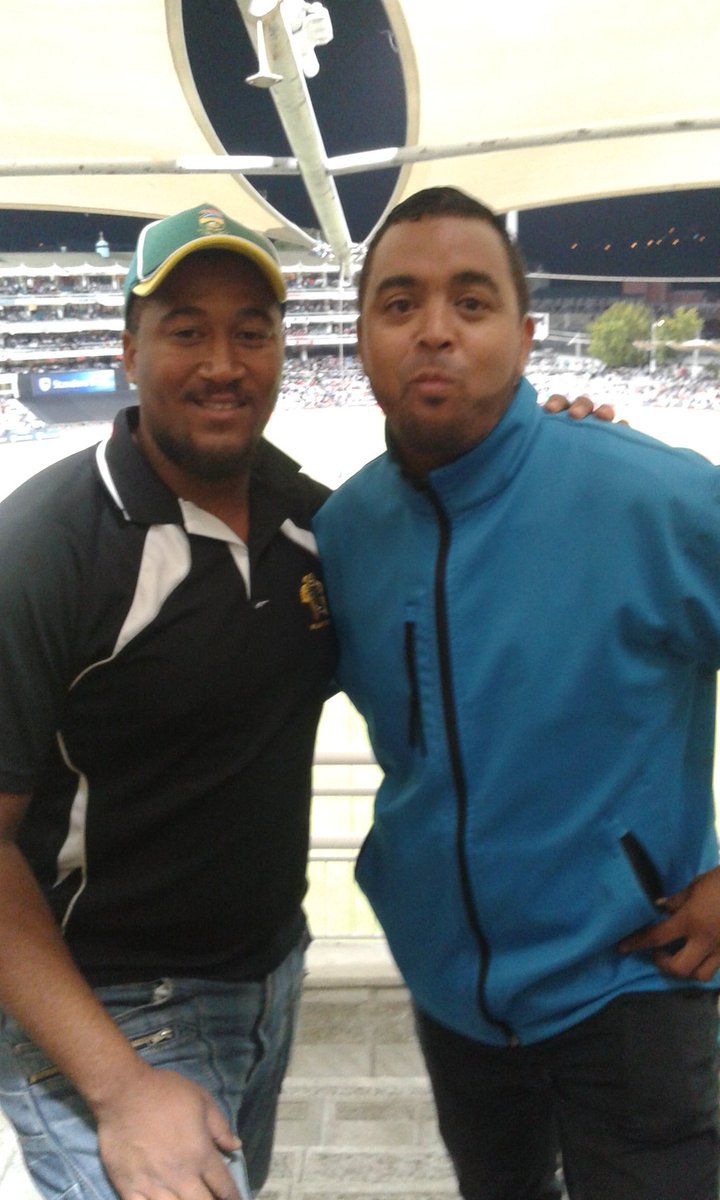 BoSTeN12WP's tweet photo. Caught this humble guy up in the Stand in the @bolandcric  suite.
@udocarelsesa 
@SABCCRICKET   @SABCSportsLive 

#ProteaFire 
#FueltheFire https://t.co/nrT5Ol6irB
