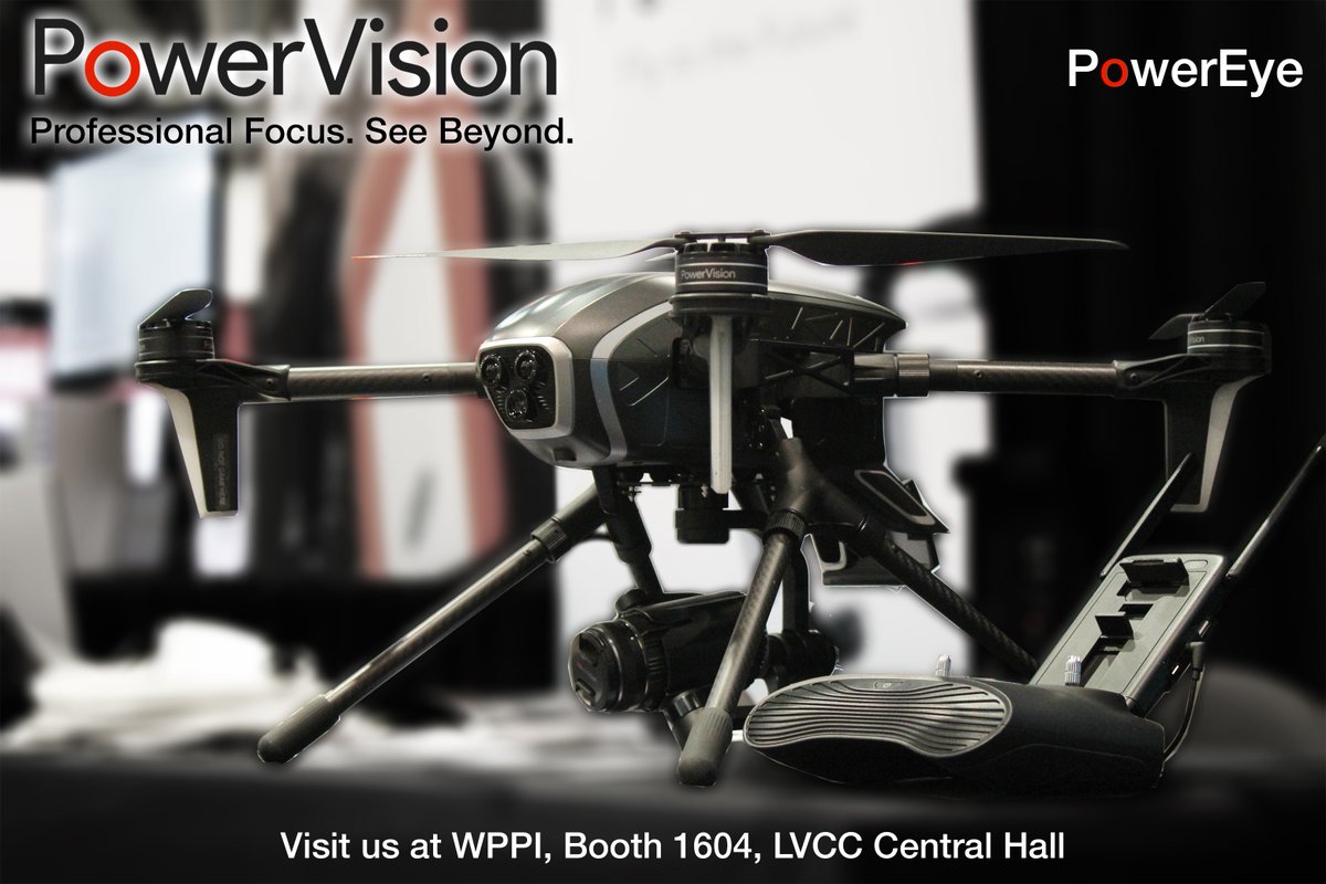 PV_Global's tweet photo. We're at the #WPPI show in #LasVegas. Come see us at booth 1604, Central Hall, #LVCC #PowerVision #PowerEye #PowerRay #PowerEgg #drones https://t.co/1mt4VbnY3e