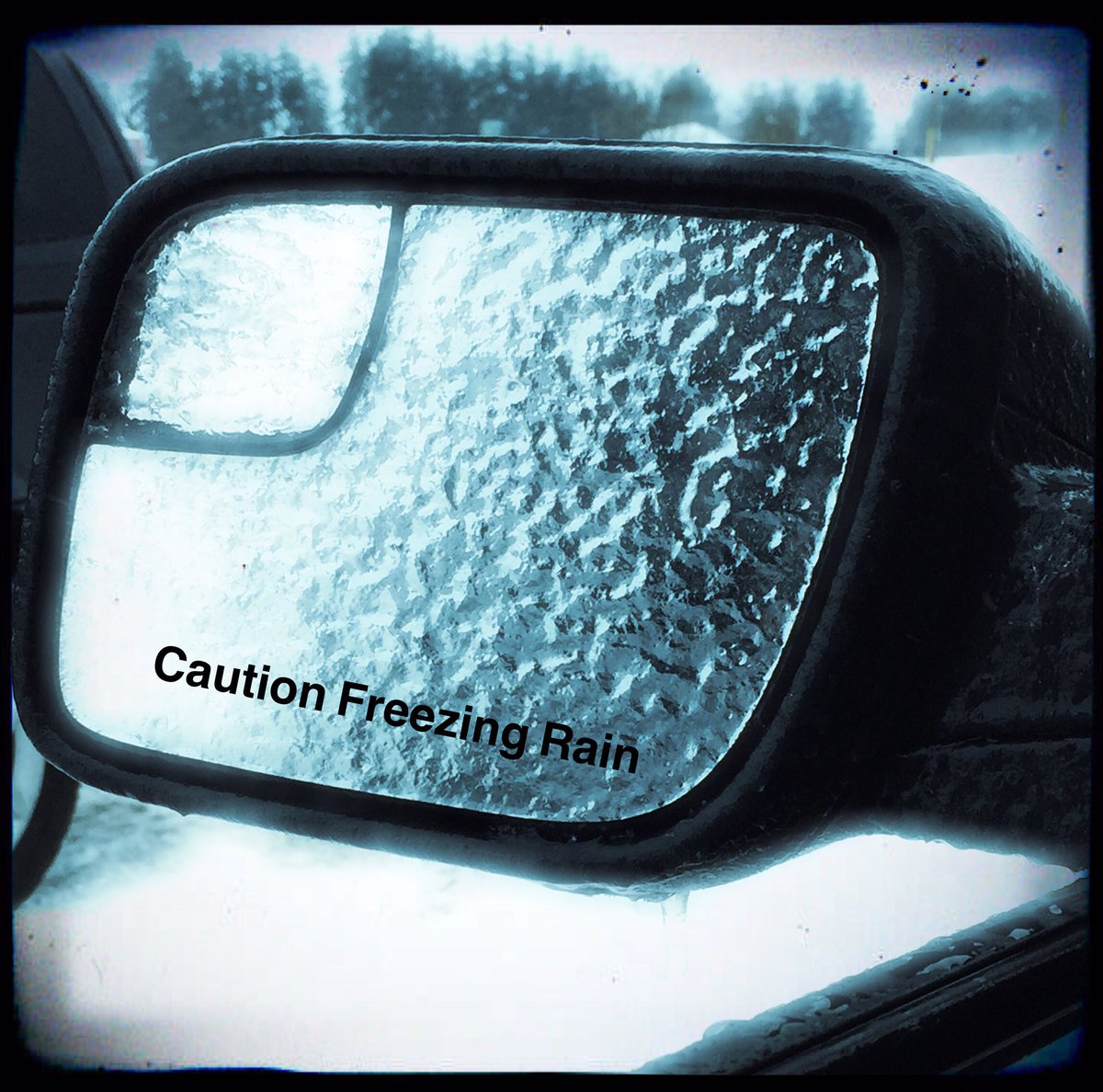 The Freezing Rain has arrived! Plan your route. Take your time driving, create distance and stay focused. Avoid becoming distracted. #Barrie