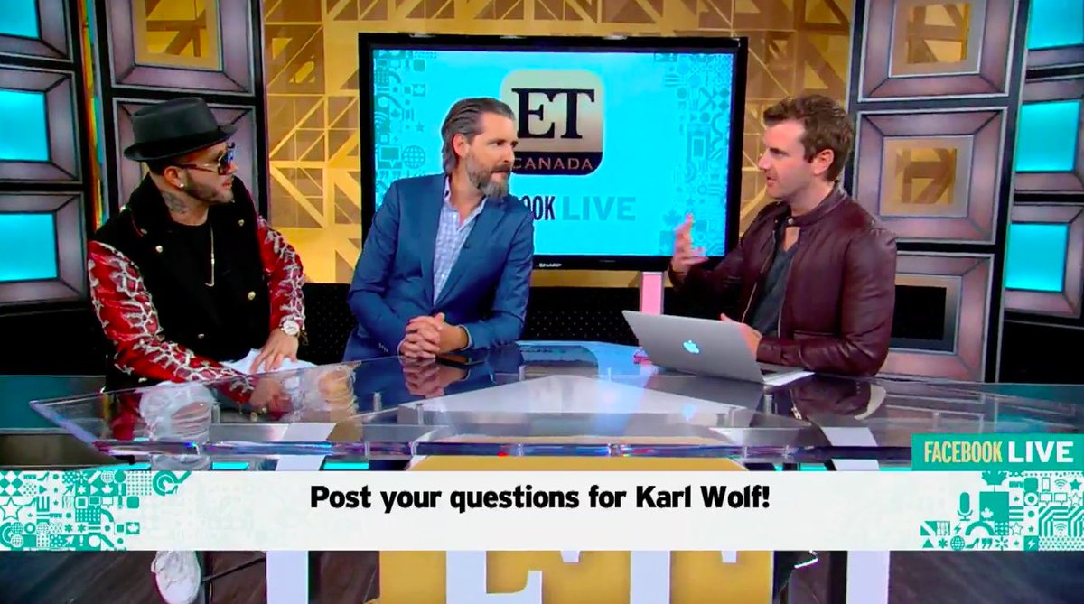 Thanks to <a href="/ETCanada/">Ettiene Riche</a> for having <a href="/KARLWOLFs/">Karl Wolf</a> #live on Facebook! #WhereverYouGo is out everywhere now! hyperurl.co/WhereverYouGo