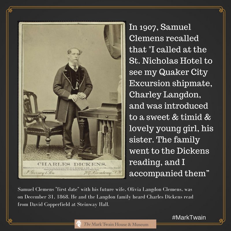 TwainHouse's tweet photo. Happy 205th Birthday, Charles Dickens!
  #CharlesDickens https://t.co/rJLVaWeS9N