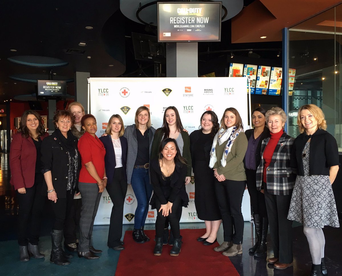 MaryLeeCrocker's tweet photo. So thrilled to be here with amazing guests from @UWLM @coast_capital 
#redcrossrespect  #risingabovedoc @ylccmedia @RedCrossBC https://t.co/wISiz8W0YI
