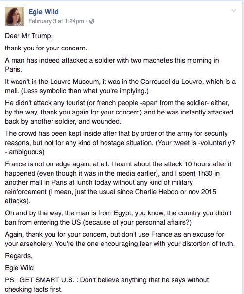 BuzzFeed's tweet image. This woman fact-checked a Donald Trump tweet and it was brilliant bzfd.it/2kPB5RU