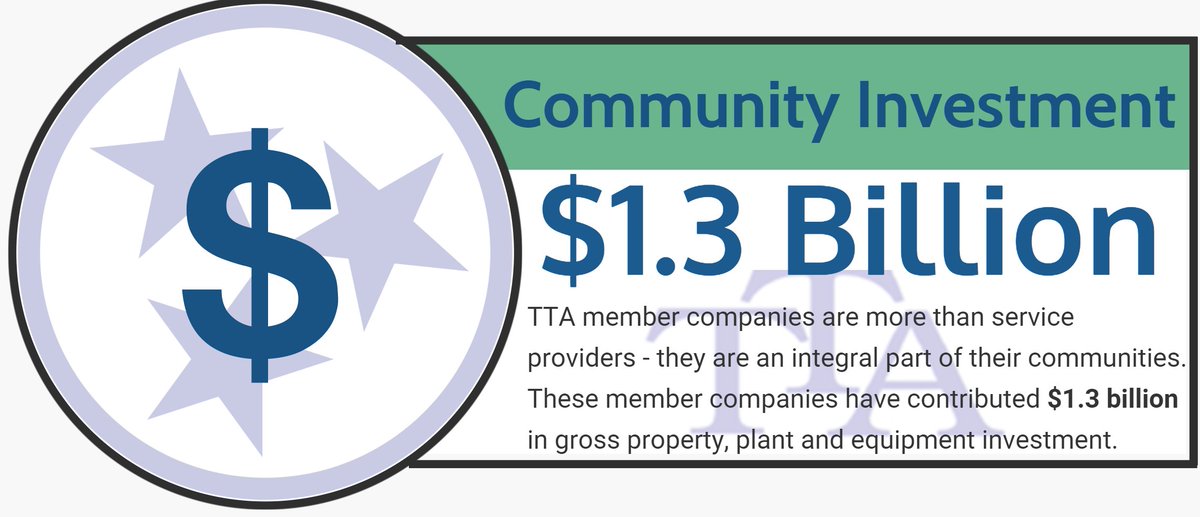 TNBroadband's tweet photo. Today's TTA #FiberFact is about our investment in the community #RuralBroadband https://t.co/chJzJSgJPo