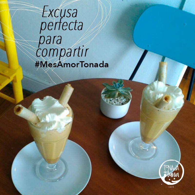 tonadaluna's tweet photo. Y en el #MesAmorTonada te traemos la excusa perfecta para compartir con esa persona especial. Te esperamos ;) https://t.co/dah9WcPbpJ