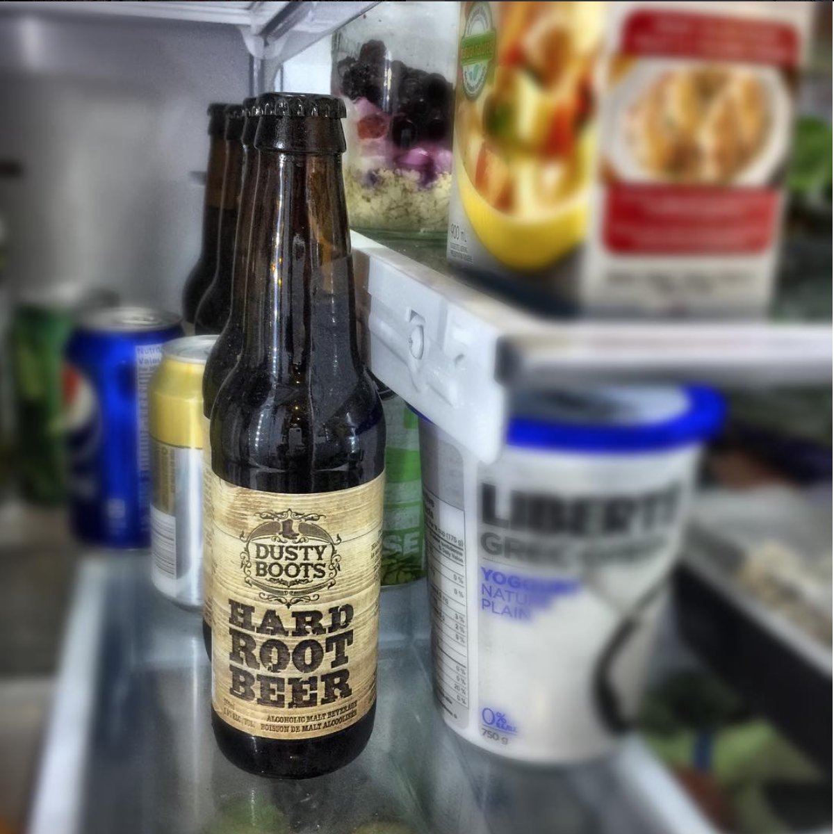 Tuesday dinner essentials #Tuesdaynight #dustyboots #hardrootbeer
