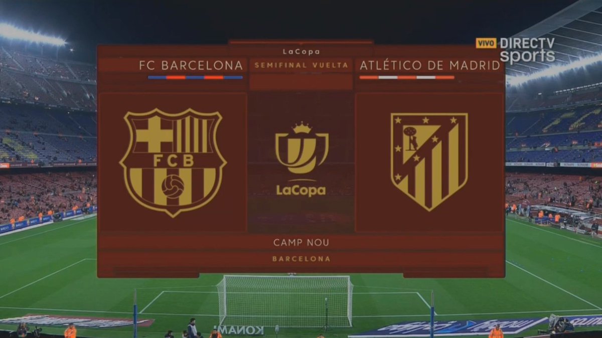 DanielFigueroaP's tweet photo. @giraltpablo ya presenta el partido... Y también a @Alex_candal en la previa #BARvsATM #CDRxDIRECTV https://t.co/aa7rPdHIzG