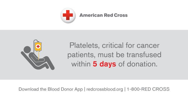 Platelet donation through the #RedCross now available to Newark for the first time! #platelets rdcrss.org/2lhbzpF