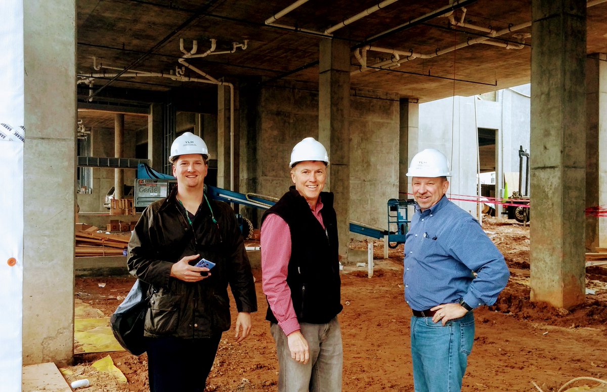 YourPieGP's tweet photo. Went to visit our future Your Pie in Grant Park! It's really coming along. Check out the view of the GA State Capitol too! #buildingyourpie https://t.co/AzYbTEeNRO