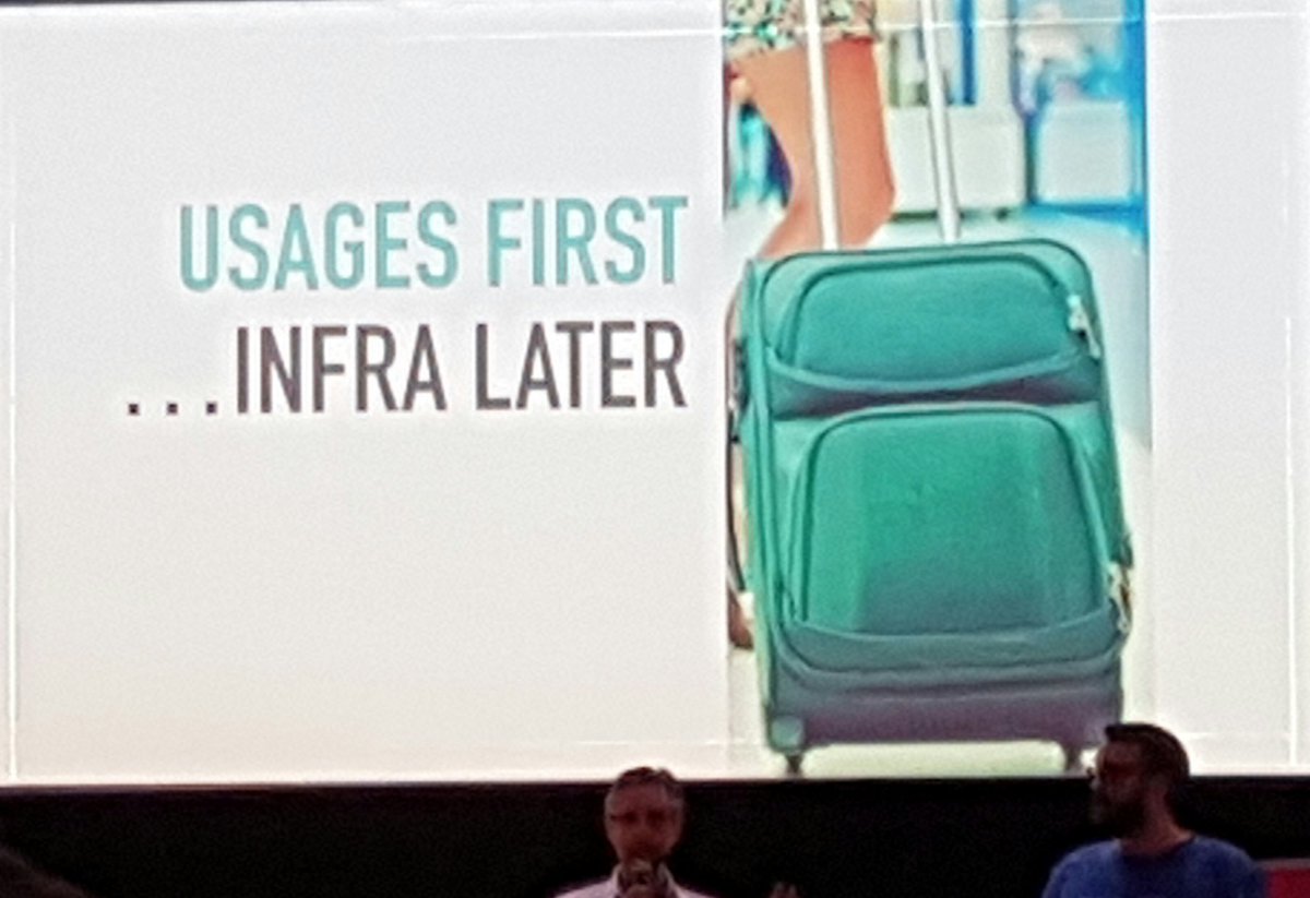 houssamfakih's tweet photo. Design consciously, exactly as traveling light: usages first, infra later #dddreboot https://t.co/s9rXoF7O4p