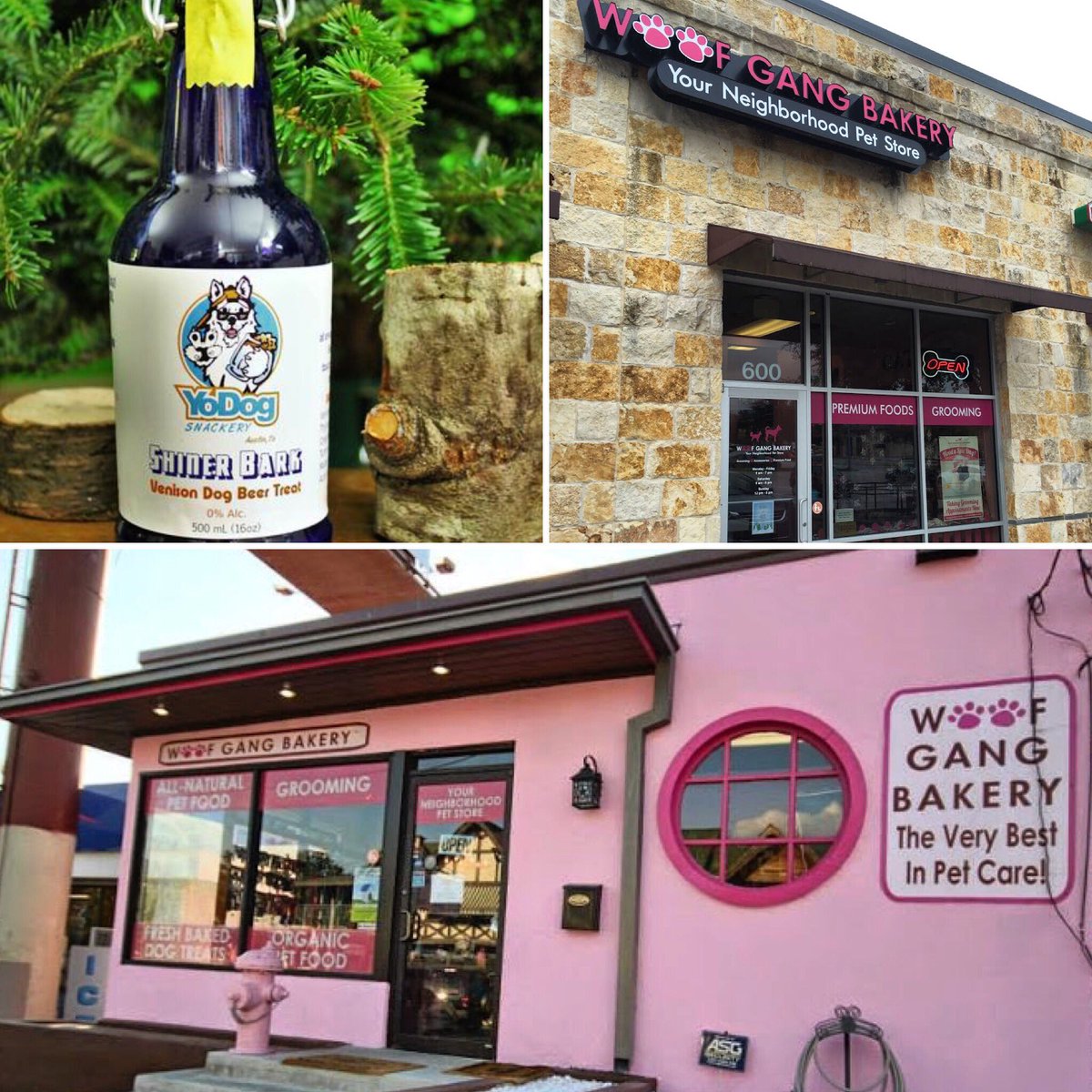 YoDogSnackery's tweet image. Is your dog barking at you for more Shiner Bark? Woof Gang has some in stock! #austintx #dogs