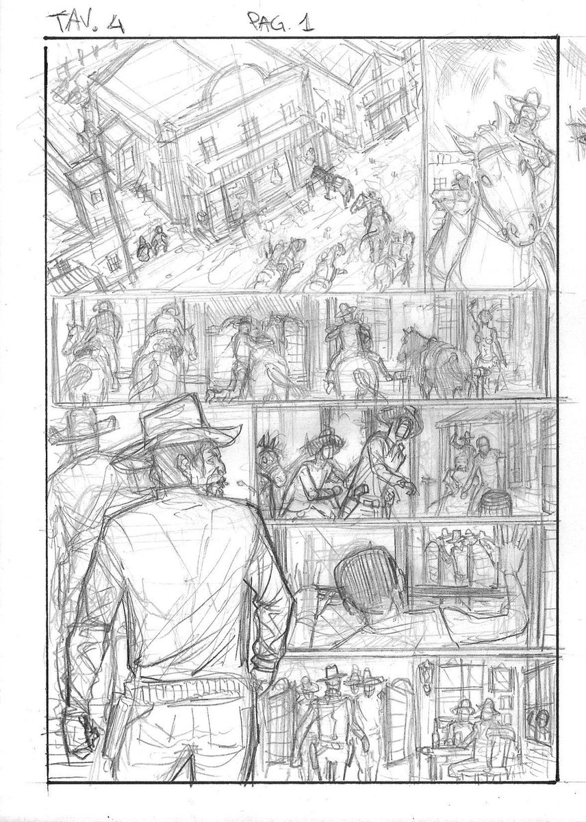DrMarkman2016's tweet photo. #comics, #fumetti, #western, #fumetto_western, #webcomic, #webcomics
Page test - EL LOCO https://t.co/sB1RIemHyZ