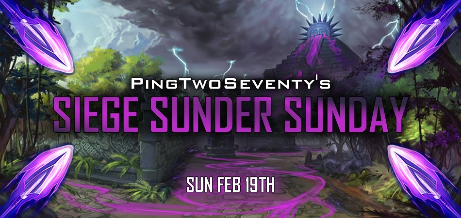 Pezzadamezza's tweet photo. Due to an overlap with the pro league qualifiers we are pushing back the inaugral SSS tournament back a week, now played on the 19th of Feb. https://t.co/lgQeHAE41p