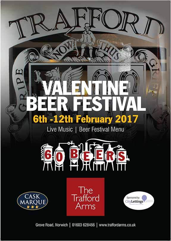Haven’t tried our Jack Valentine seasonal ale yet? Head over to the <a href="/Traffordarms/">The Trafford Arms</a> this week for their #beerfestival &amp; give it a go. #cheers