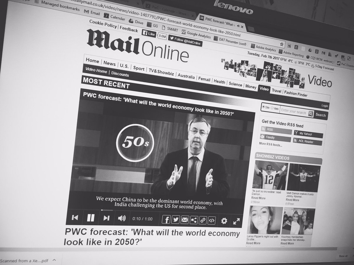 Silinancie_com's tweet photo. One of the pieces I produced for @PwC_UK featured on the daily mail site today! #filmmaking #videoproduction #video #60secondupdate https://t.co/hDUuI8cxUb