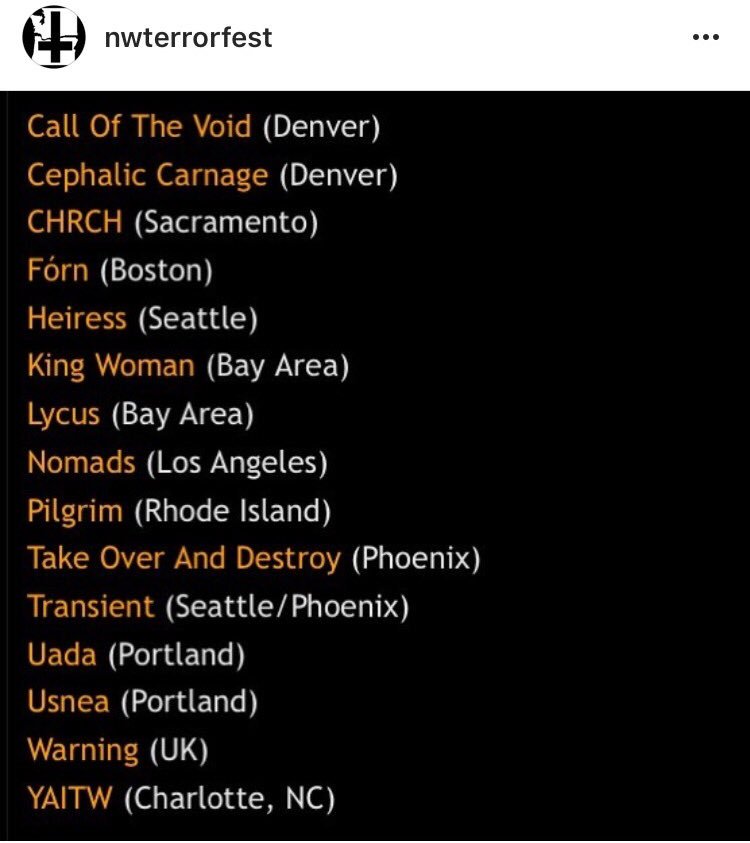 ProstheticRcds's tweet photo. .@TakeOverAD announced for @nwterrorfest June 15-17 in Seattle, WA! #takeoveranddestroy https://t.co/UHa4xa2Pnd