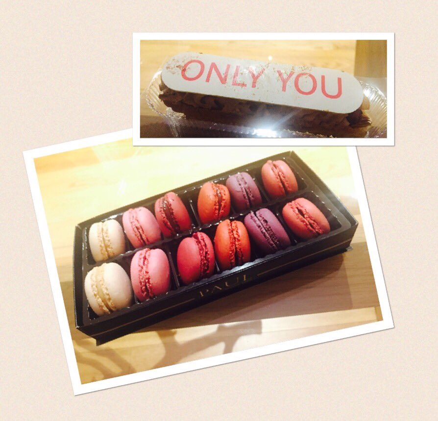 #ValentinesDay treats from @PAUL_BAKERY #yummy