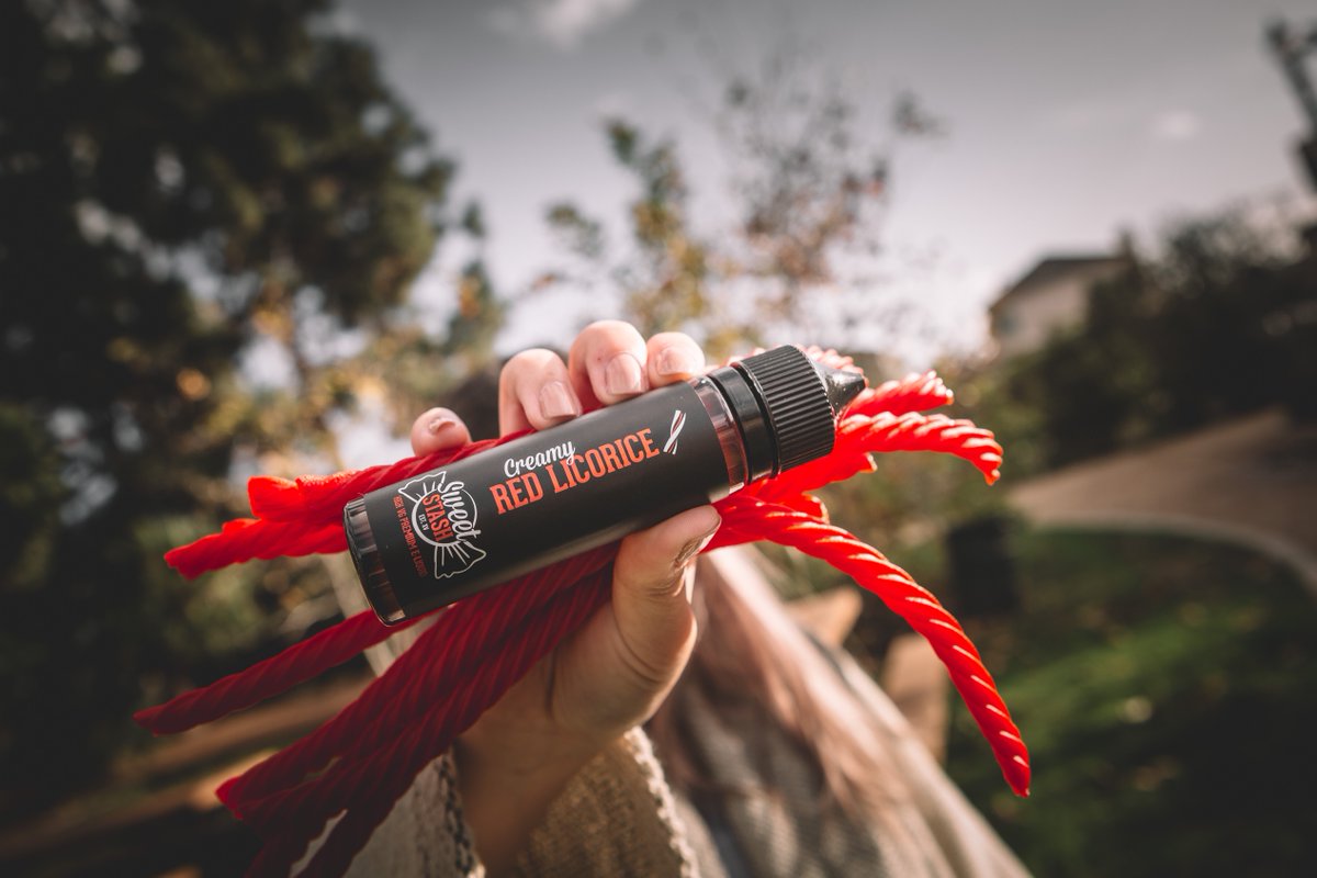 OurSweetStash's tweet photo. Who's vaping on Creamy Red Licorice today?
#sweetstash https://t.co/d4fvn3gItH