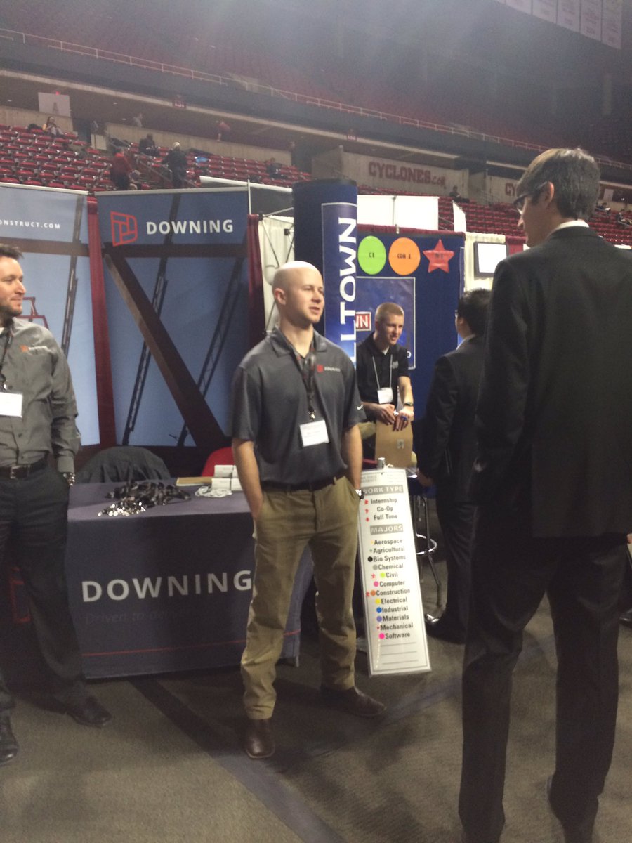 JRBDowning's tweet photo. @downingiowa talking with @IowaStateCCE students about taking the next steps in their careers. @isuagc @BuildIowa https://t.co/XFqKpQjo5n