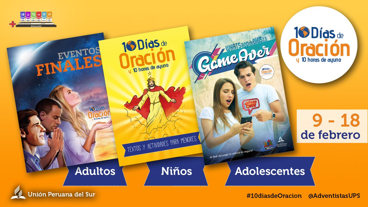 Dios tiene grandes bendiciones para sus hijos. Participa del 9-18/02 de los #10DiasdeOracion Hay materiales para cada edad! <a href="/YudyVilladeRome/">Yudy de Romero</a>