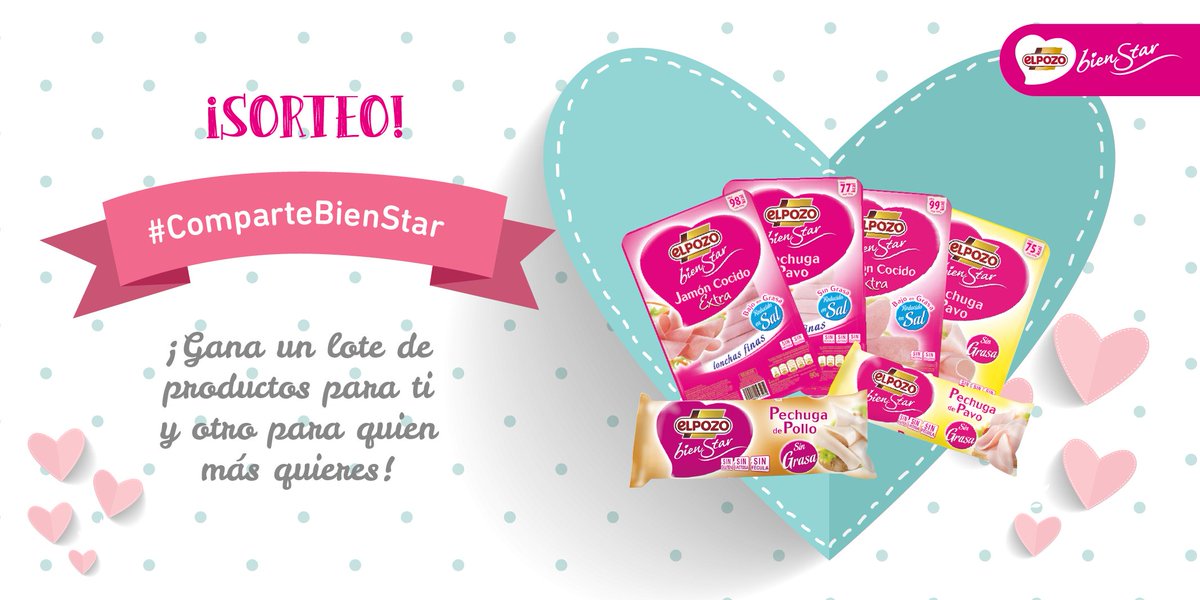 elpozobienstar's tweet photo. #Sorteo #ComparteBienStar: Follow + RT mencionando con quién compartirías un lote de productos. ¡Los dos ganáis! 😍💞 https://t.co/0qY7gpYeJe https://t.co/2qNAsUhIYe