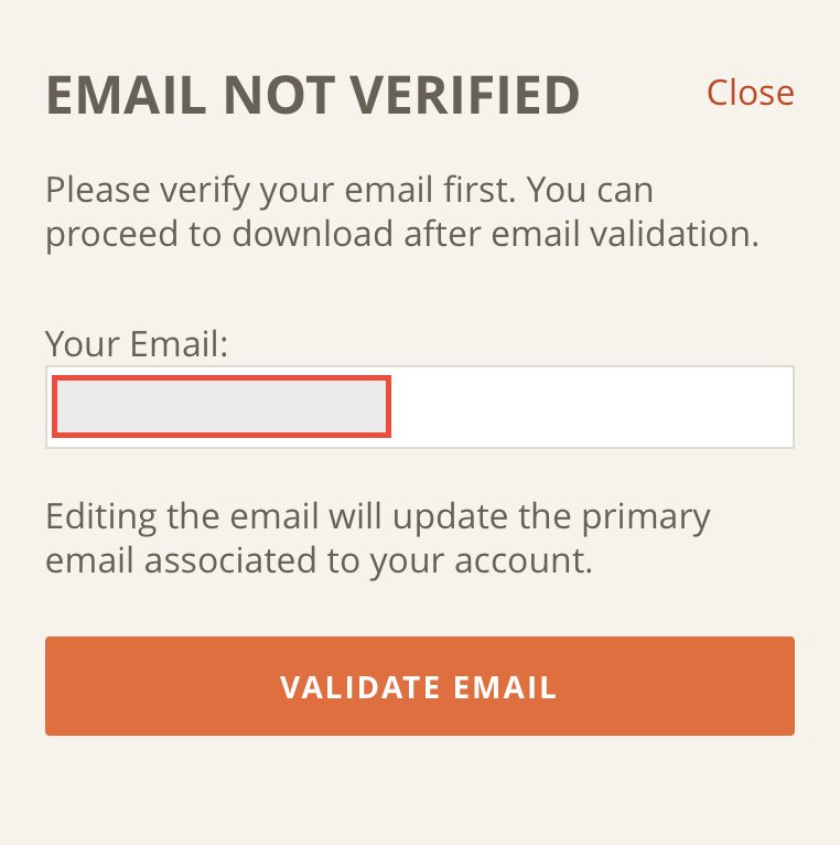 riconeitzel's tweet photo. oh @magento … REALLY??? email verification for patch downloads??? #annoying #datasucker /cc: @sherrierohde @benmarks https://t.co/8Imrt0MmdN