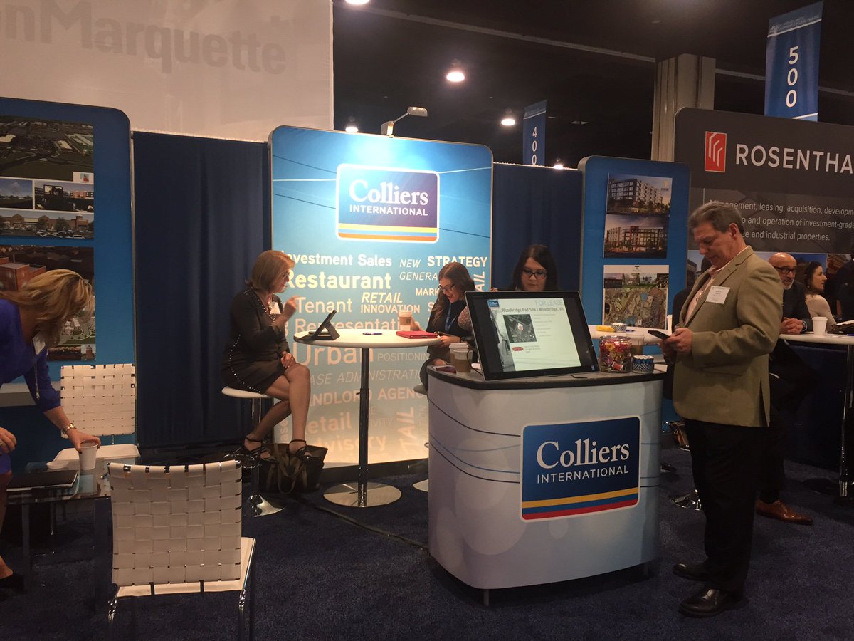 ColliersDC's tweet photo. Be sure to stop by our @Colliers booth 610 at @ICSC #MidatConf! https://t.co/S2xrAHtu6u