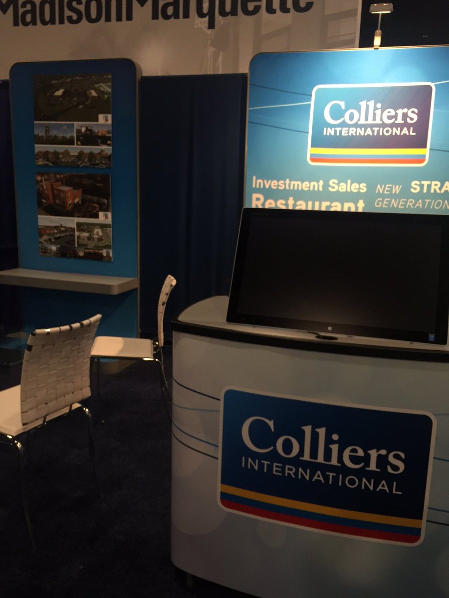 ColliersDC's tweet photo. Be sure to stop by our @Colliers booth 610 at @ICSC #MidatConf! https://t.co/S2xrAHtu6u