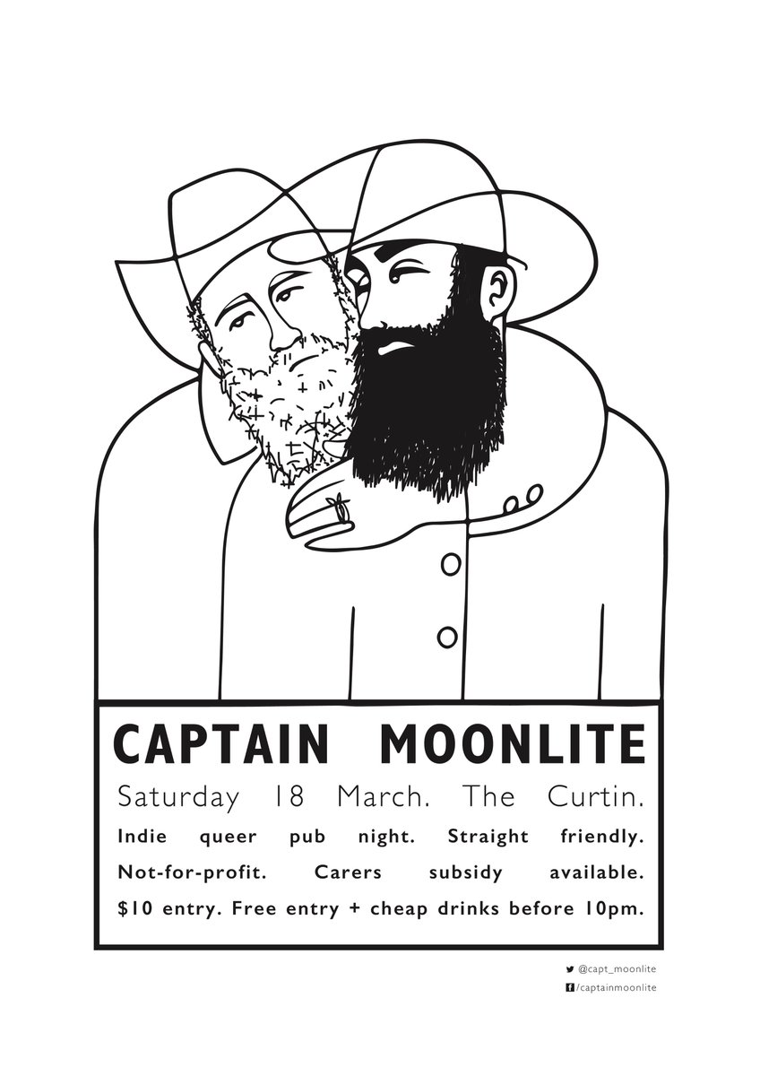 Capt_Moonlite's tweet photo. Captain Moonlite on 18 March 2017 at John Curtin Hotel. Free entry + cheap drinks b4 10pm. $10 entry after. #captainmoonlite https://t.co/qEAbVTMist