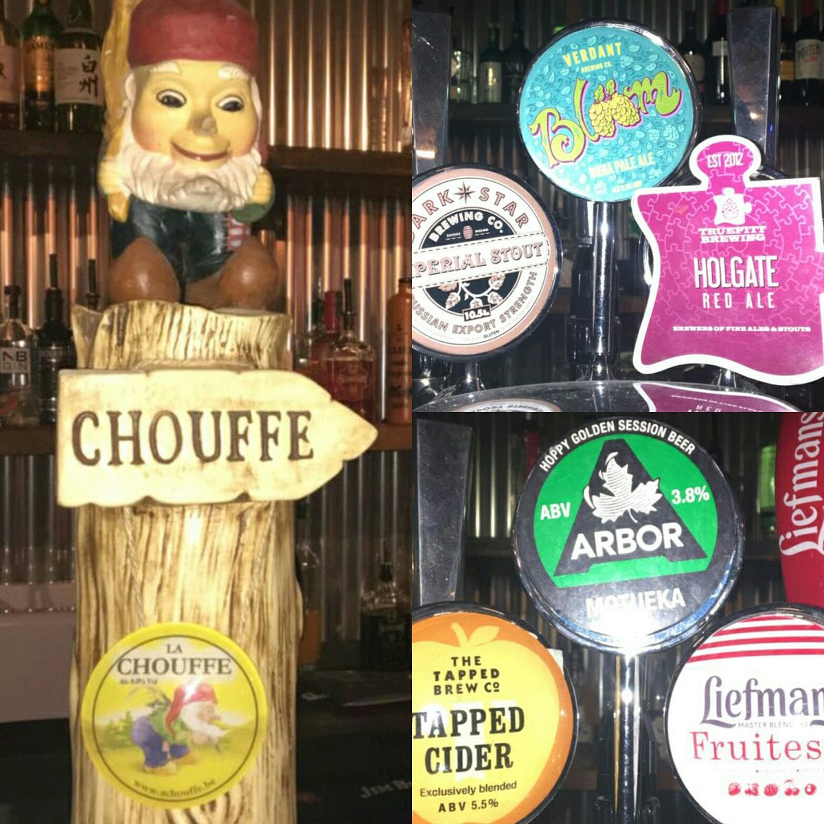 HopeAndUnion_'s tweet photo. Hello, little fella #lachouffe #Verdant #darkstar #imperialstout #truefitt #Arbor #tapped #Liefmans https://t.co/TTCoC6Sy4y