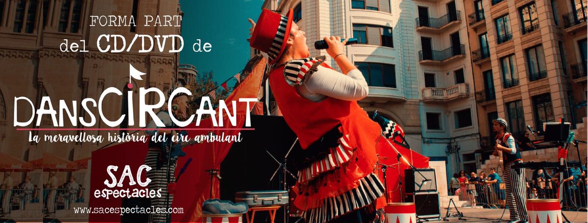 Benvingudes families!!🎪🎼Això és DANSCIRCANT! 🎵🎪 Fes possible el CD/DVD i cirqueja allà on vulguis! 📸by <a href="/logerard/">Gerard Lázaro</a> 👉🏻 verkami.com/projects/17005…