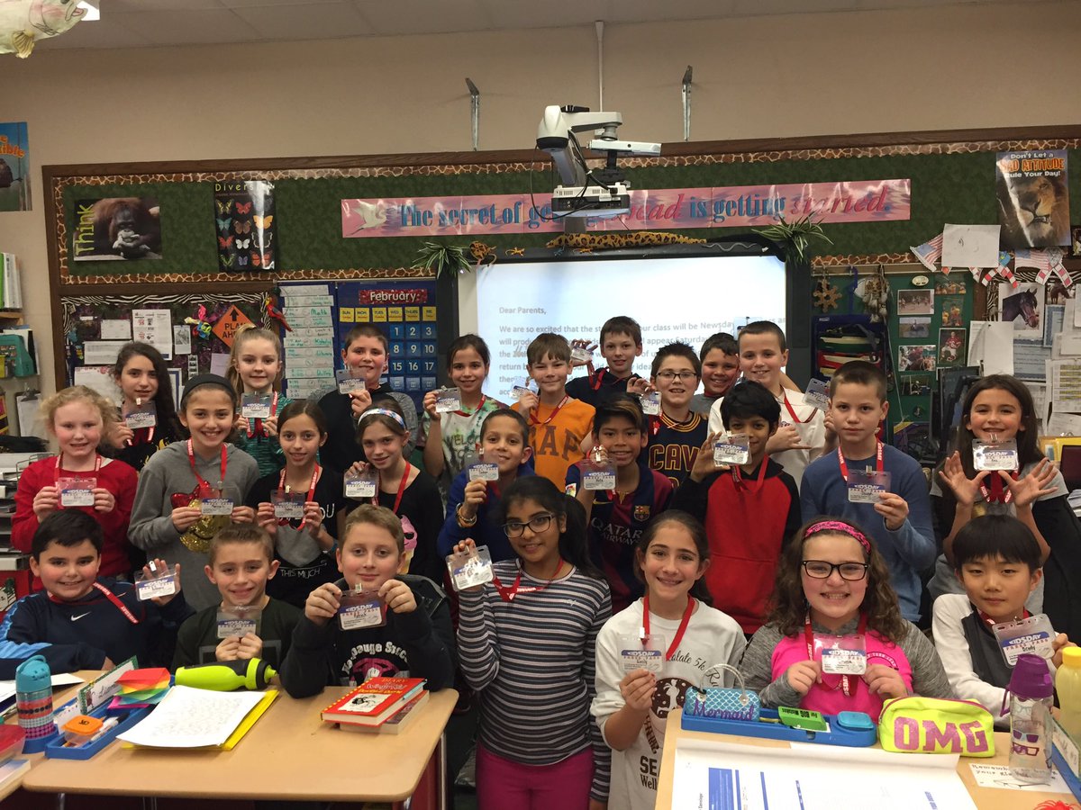 Wild4Class5_4's tweet photo. Do you think they're excited?! #weeksandgray #presspass #hauppaugeschools #newsday #kidsday https://t.co/ShgKzb2bHl