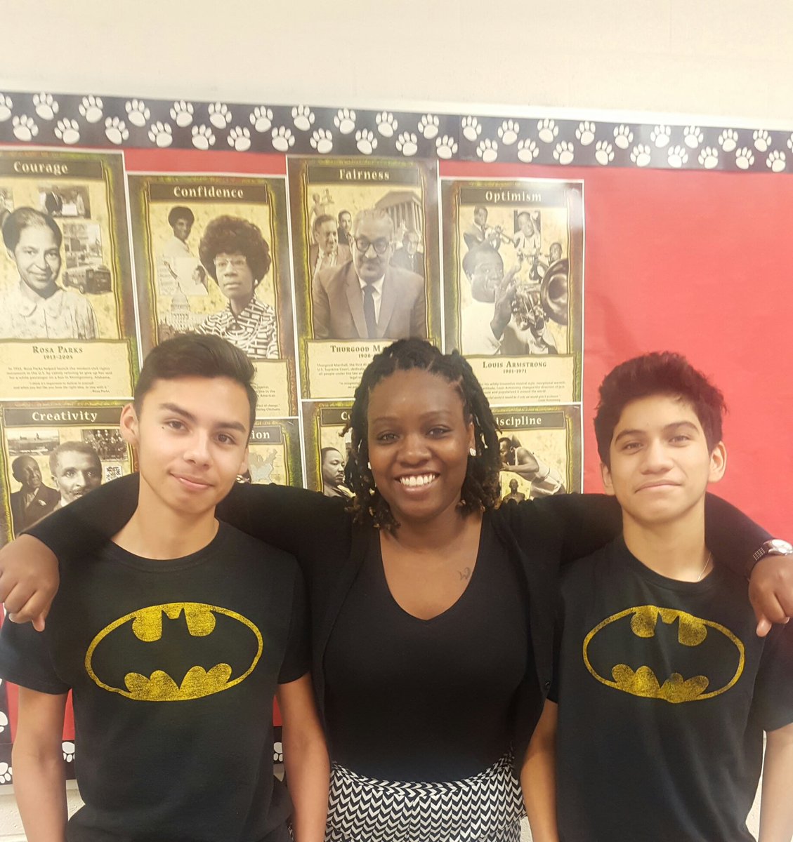 cgonzalezrlms's tweet photo. So apparently I'm teaching Batman... 2 of them! https://t.co/JbQawCP5Gy