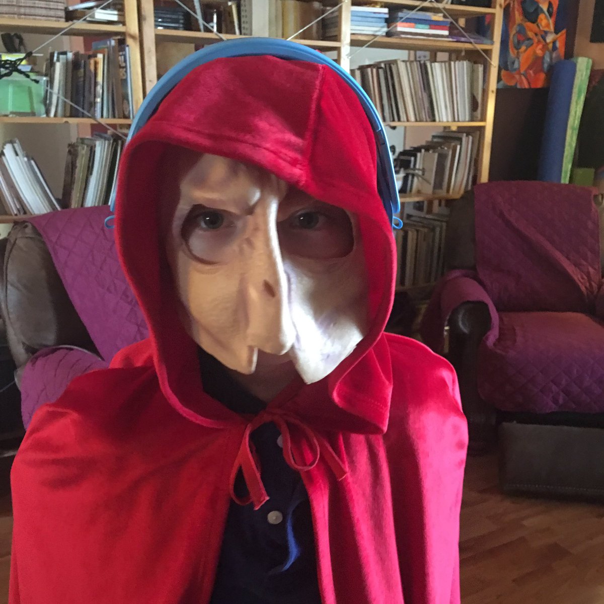 Sageonomy's tweet image. I am Sage with a mask!