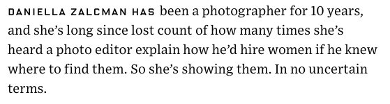 aurorapics's tweet photo. Female photographers matter now more than ever.
https://t.co/qlxApGumPU
By @dzalcman for @WIRED https://t.co/S25HaKfXlC