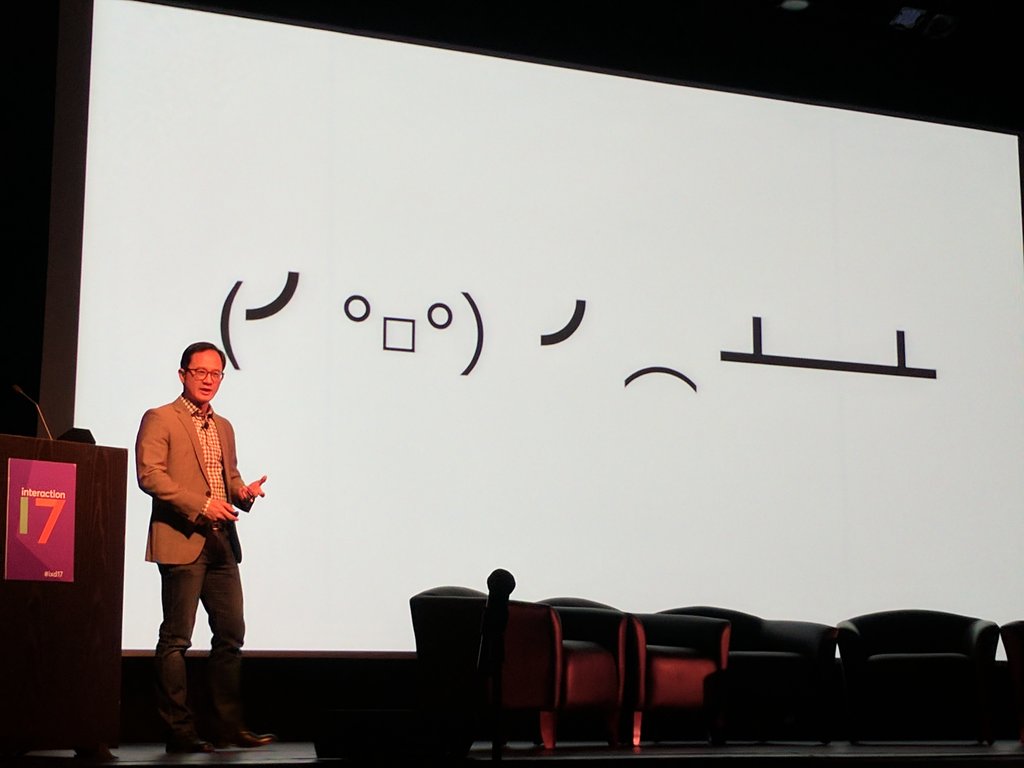 whfrench's tweet photo. Really enjoyed seeing @Wildchicken talk about learning to love A/B testing!  #ixd17 https://t.co/muYBoQArEm