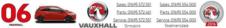#ormskirkhour Pleasure to be working with the fab <a href="/06Vauxhall/">06 Vauxhall</a> Team! Family run! #SupportLocal