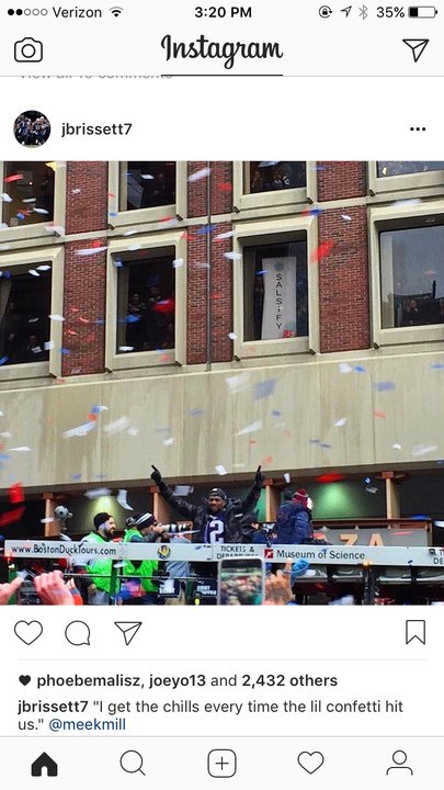 Salsify (@salsify) on Twitter photo Thanks for stopping by today <a href="/JBrissett12/">Jacoby Brissett</a>! Congrats on the win. We loved cheering you on from our windows today Thanks for stopping by today <a href="/JBrissett12/">Jacoby Brissett</a>! Congrats on the win. We loved cheering you on from our windows today