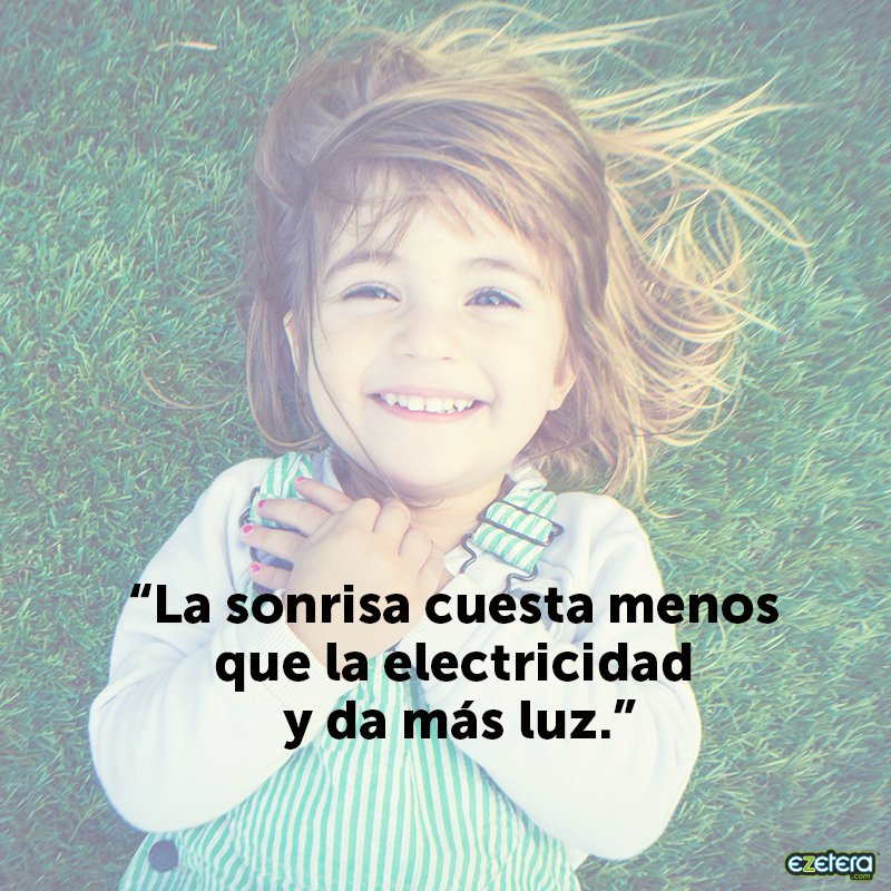 #RetoEzetera 
Sonríe a tres desconocidos el día de hoy y mira los resultados 😉👌🏼