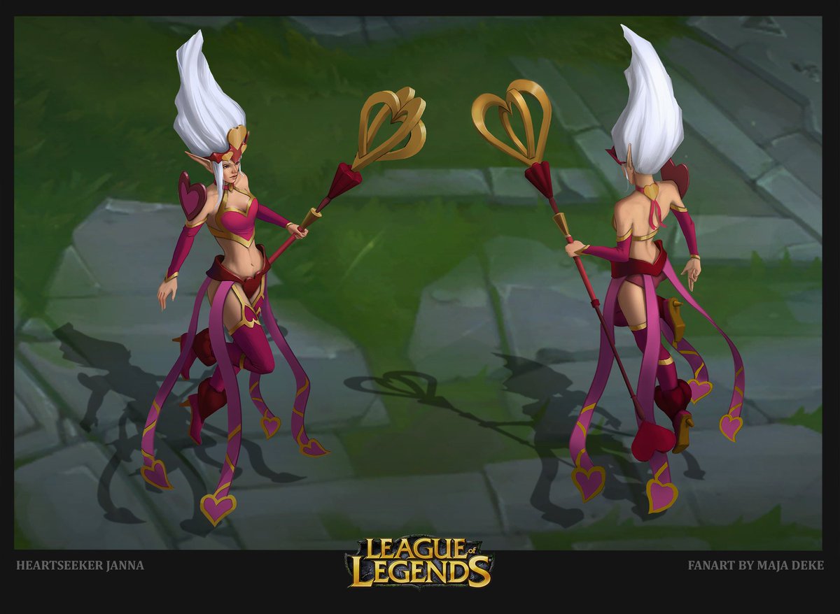 Ant Heartseeker Janna Skin Concept By Maja đeke T Co Pqcbopekje