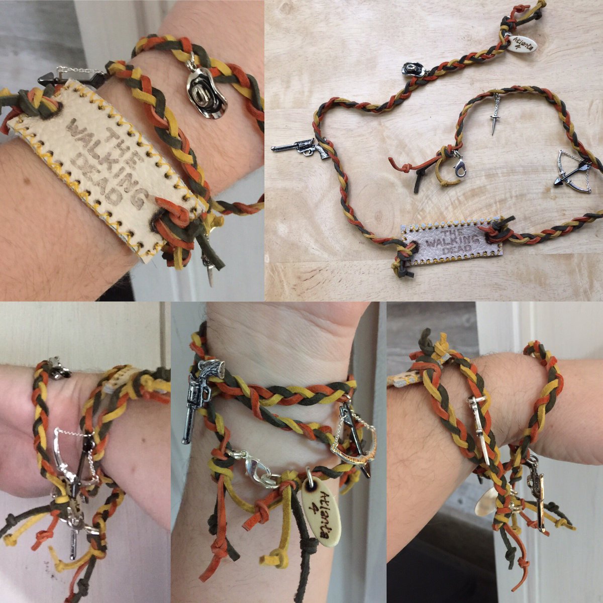 CreateLikeAGirl's tweet photo. #TWD #AtlantaFour bracelet ๐ซ๐น๐ช๐ฉ #RickGrimes #DarylDixon #CarolPeletier #CarlGrimes #AndrewLincoln #NormanReedus #MelissaMcBride https://t.co/jvu9oTsxny