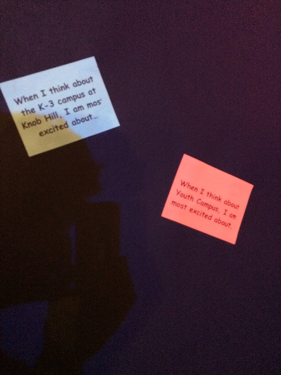 CalgaryArtsAcad's tweet photo. Awesome opening activity for #CAAinfo What are you excited about?? https://t.co/LN27YdTWAZ